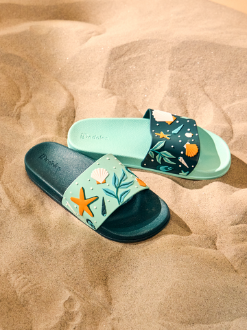 Lifestyle fotó Vidám papucs Kagylók