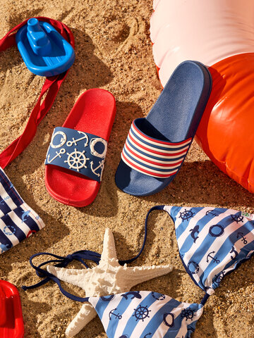 Slides Sailor Stripes Dedoles