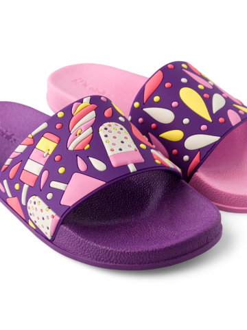 Lifestyle fotó Vidám papucs Jégkrémek