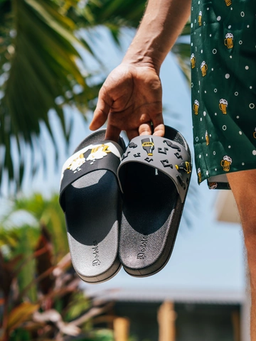 Lifestyle foto Sandales rigolotes Fête de bière