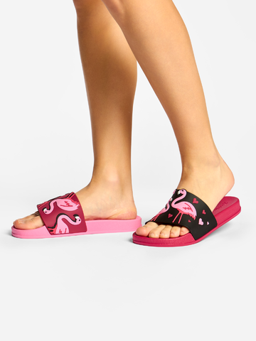 Pre dokonalý a originálny outfit Весели чехли Фламинго и сърца