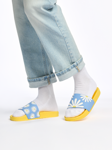 Pre dokonalý a originálny outfit Весели чехли Слънчеви маргаритки