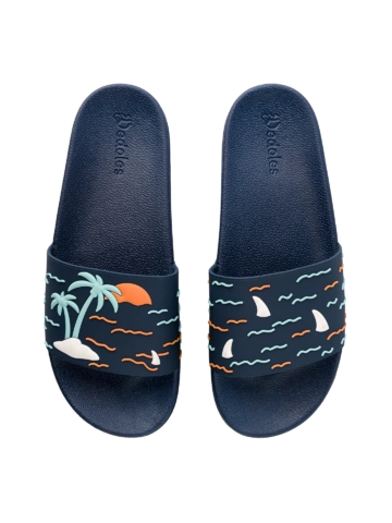 Potešte sa týmto kúskom Dedoles Vesele natikače Tropski otok