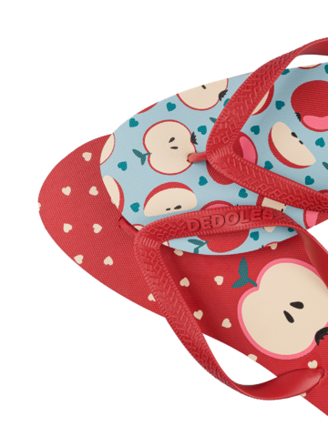 Original gift Flip Flops Red Apple