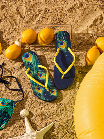 Výpredaj Infradito Buonumore Piume di pavone