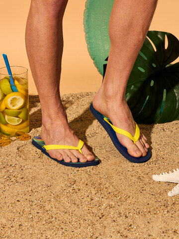 Peacocks flip flops online