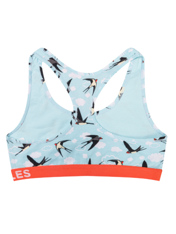 Sale Women's Bralette Swallow Birds