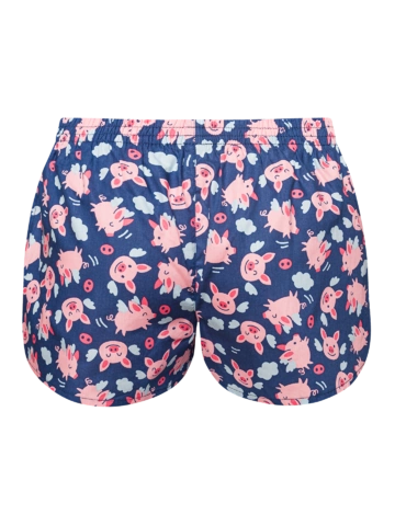Obrázok produktu Vrolijke damesboxershorts Vliegende varkens