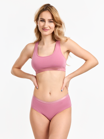 Potešte sa týmto kúskom Dedoles Slip hipster de mulher rosa velho