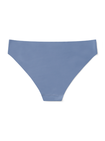 Lifestyle foto Slip senza cuciture da donna blu freddo