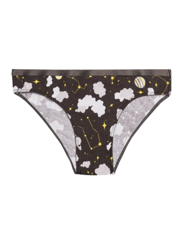 Hledáte originální a neobvyklý dárek? Obdarovaného zaručeně překvapí Veselé dámské kalhotky Hvězdná noční obloha