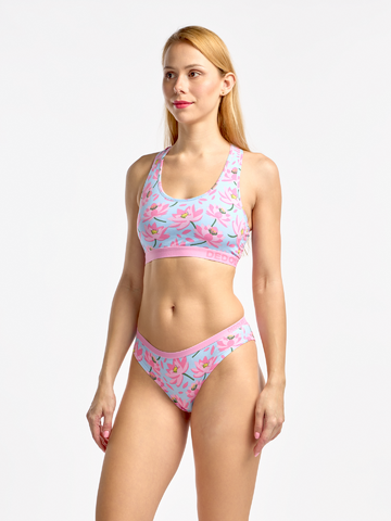 Výnimočný darček od Dedoles Veselé dámske nohavičky Lekno