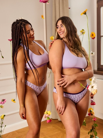 Obrázok produktu Culotte rigolote pour femmes Lavande