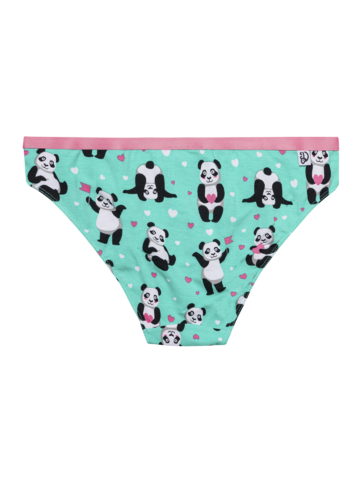 Looking for an original and unusual gift? The gifted person will surely surprise with Women's Briefs Panda & Hearts