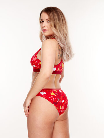 Hľadáte originálny a nezvyčajný darček? Obdarovaného zaručene prekvapí Culotte rigolote pour femmes Petits cœurs