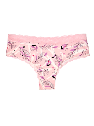 Foto Női csipkés bugyi Rózsaillatú szellő