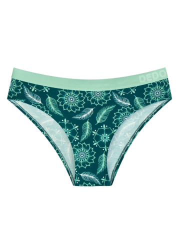Kedvezmény Vidám női alsó modállal Mandala és levelek