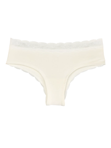 Hľadáte originálny a nezvyčajný darček? Obdarovaného zaručene prekvapí Снежнобели дамски дантелени хипстър бикини