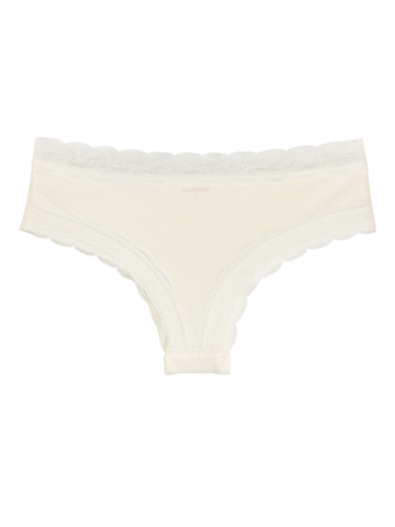 Výpredaj Снежнобели дамски дантелени хипстър бикини