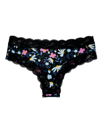 Potešte sa týmto kúskom Dedoles Women´s Lace Briefs Purple Flowers