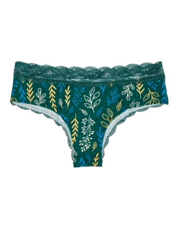 Lifestyle foto Dámske nohavičky s čipkou Jesemé listy