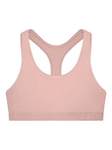 Lifestyle foto Kapučínovo hnedá dámska podprsenka