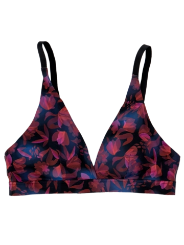 Výnimočný darček od Dedoles Bralette triangulaire sans coutures Fleurs de nuit