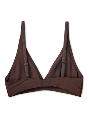 Dedoles oryginalny prezent Czekoladowa bezszwowa braletka z trójkątnymi miseczkami