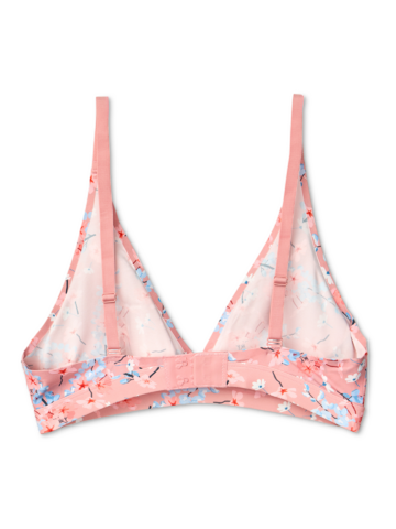 Hľadáte originálny a nezvyčajný darček? Obdarovaného zaručene prekvapí Bezszwowa braletka z trójkątnymi miseczkami Kwiaty