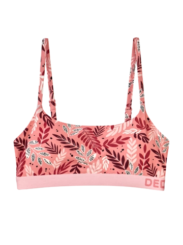 Pre dokonalý a originálny outfit Dámska podprsenka s modalom Ružové listy