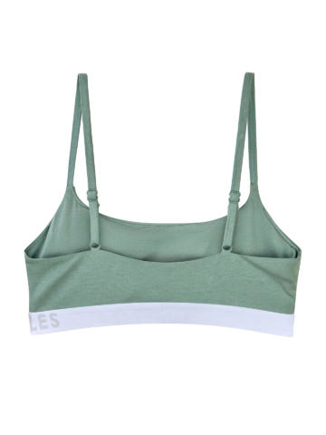 Tip na darček Šalviová zelená dámska podprsenka s modalom