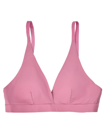 Hľadáte originálny a nezvyčajný darček? Obdarovaného zaručene prekvapí Bralette a triangolo senza cuciture rosa antico