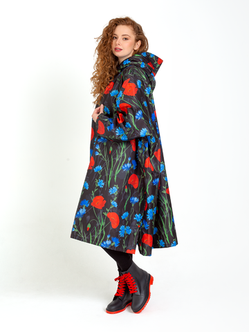 Kiárusítás Fekete női gumicsizma