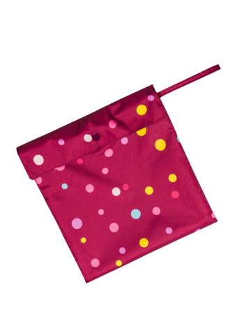 Foto Esőkabát Bordó pöttyök