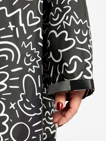 Pre dokonalý a originálny outfit Дъждобран Градски драскулки