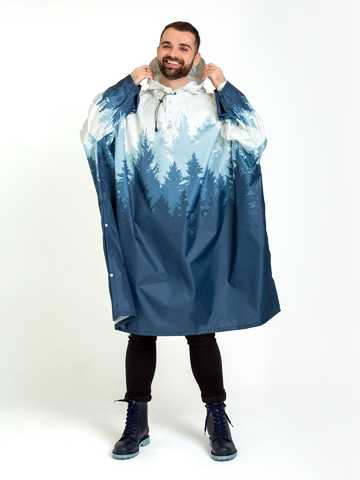 Zľava Impermeável alegre Floresta Fria