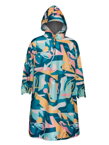 Sleva Veselý pršiplášť Barevná geometrie