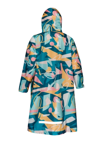 pro dokonalý a originální outfit Veselý pršiplášť Barevná geometrie