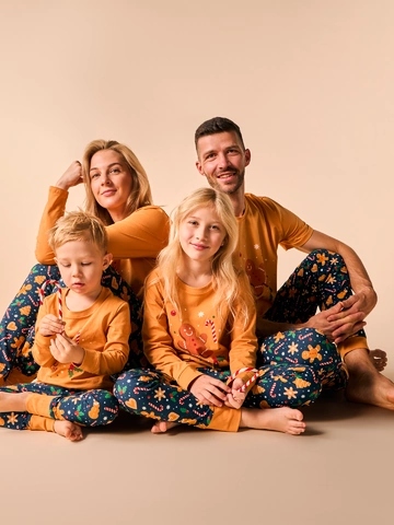 Obrázok produktu Veselé dámské pyžamo Medovníčky a sladkosti