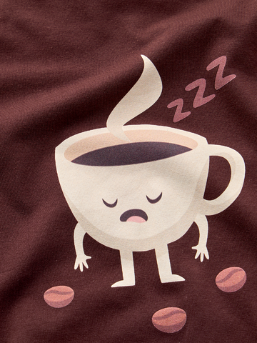 Ausverkauf Lustiger Pyjama für Frauen Schläfriger Kaffee