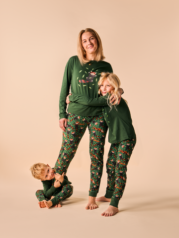 Geschenk von Dedoles Lustiger Pyjama für Frauen Roter Panda