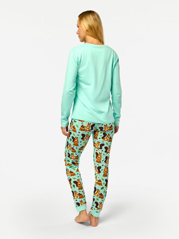 Ausverkauf Lustiger Pyjama für Frauen Eichhörnchen im Wald