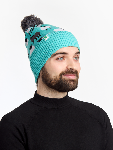 Potešte sa týmto kúskom Dedoles Berretto con pon-pon Buonumore Pecora nera