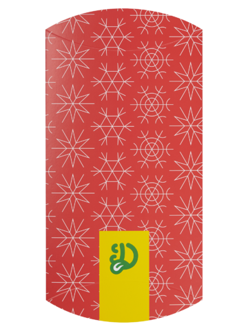 Hľadáte originálny a nezvyčajný darček? Obdarovaného zaručene prekvapí Oválna darčeková krabička Vianočná nálada