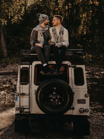 Looking for an original and unusual gift? The gifted person will surely surprise with Beanie Grey Forest