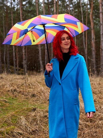 Sale Umbrella Rainbow Colours