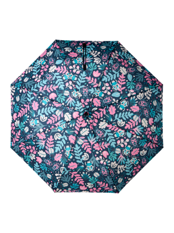 ОТСТЪПКА Весел чадър Листа и бръмбари