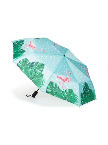 Весел чадър Фламинго