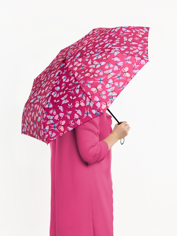 Pre dokonalý a originálny outfit Chapéu de chuva alegre Borboletas Rosa
