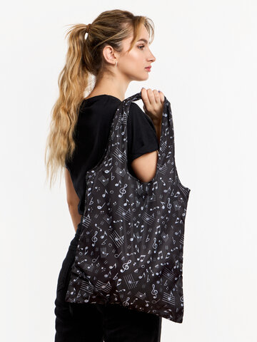 Foto Vidám bevásárlótáska Zene